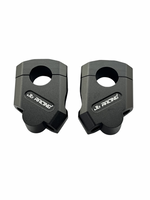 JB RACING RISER UNIVERSAL BLACK ANGULAR