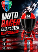 MOTO RACER CHARACTER DIE CAST TOY