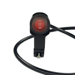 CARBON DOUBLE SWITCH RED