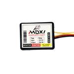 MOXI HAZARD SQUARE SHAPE, WHITE STICKER 12V DC
