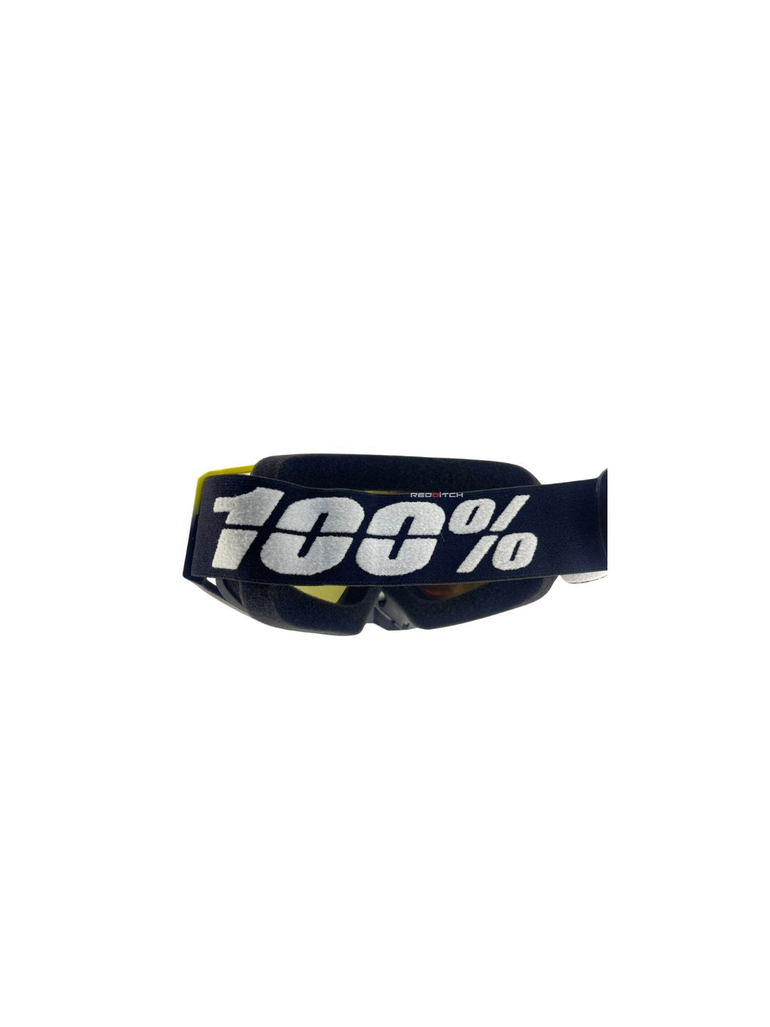 Goggles with nose protection for motocross helmets in yellow/black color, designed to provide clear vision, shield from debris, and offer added safety and style during off-road riding.