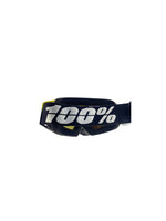 Goggles with nose protection for motocross helmets in yellow/black color, designed to provide clear vision, shield from debris, and offer added safety and style during off-road riding.