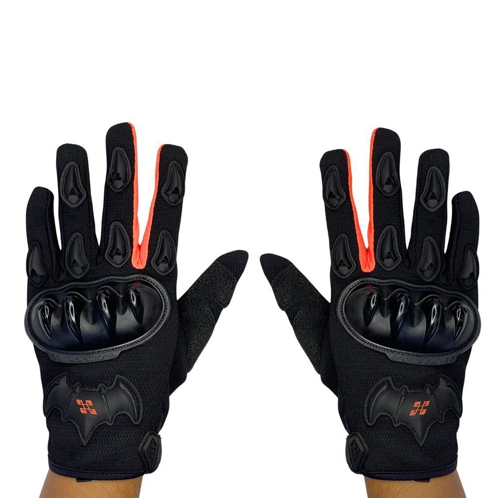 UEYU STRETCHABLE FULL GLOVES BLACK