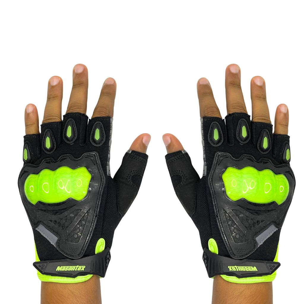 MASONTEX LEATHER HALF GLOVES