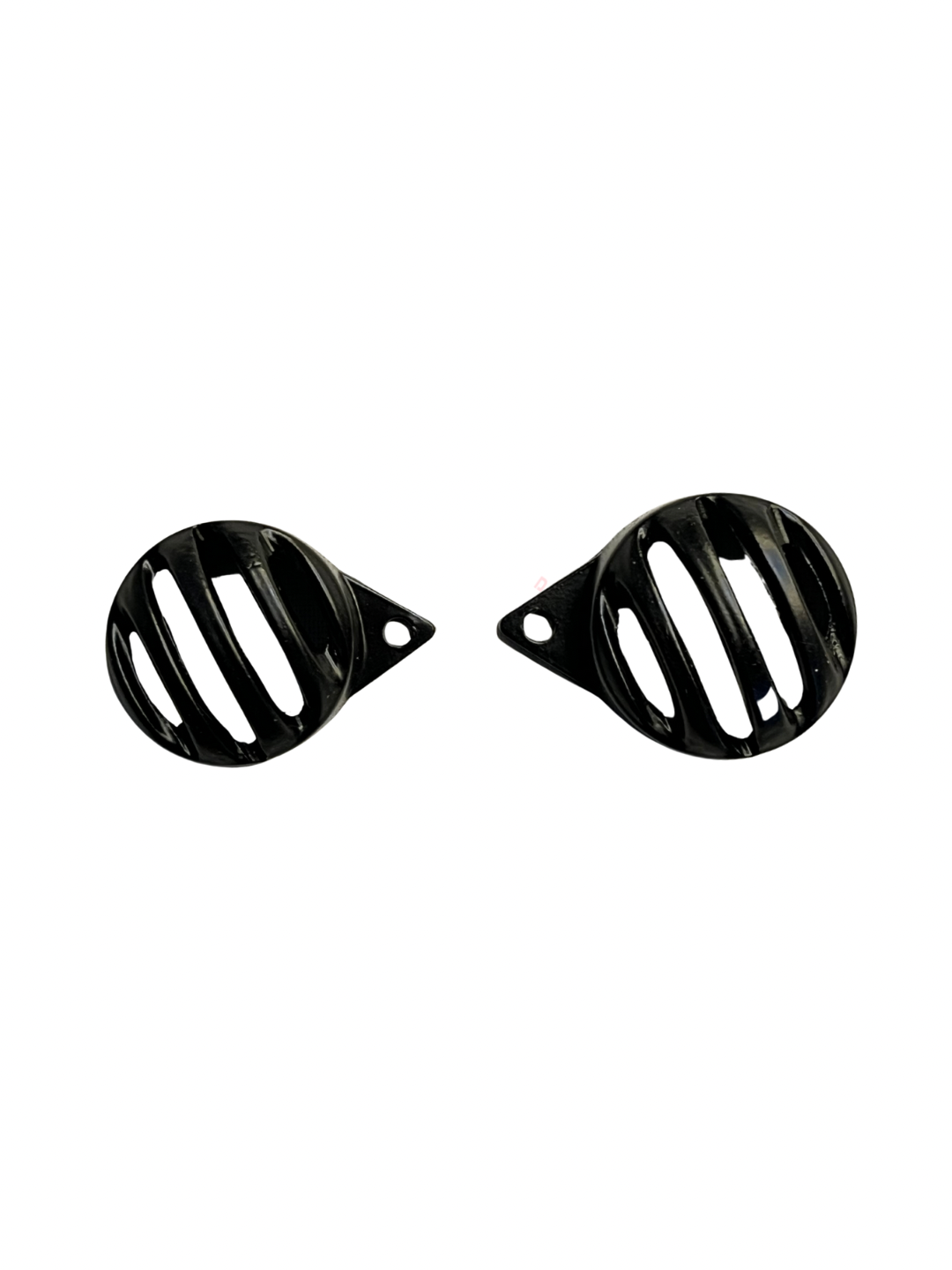 ROYAL ENFIELD BULLET HEADLIGHT GRILL SET BLACK ( WITH CAP )