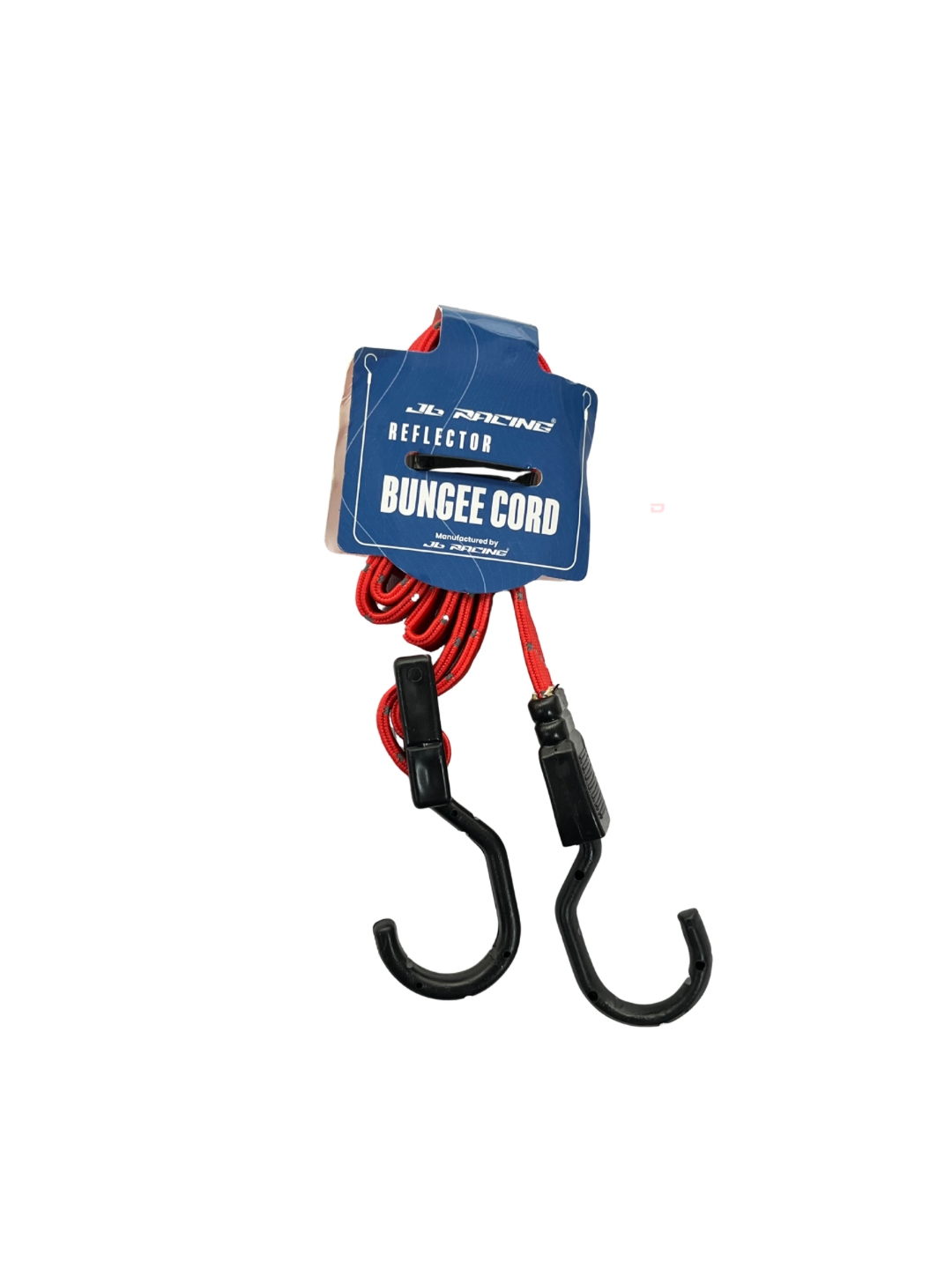 JB RACING REFLECTOR BUNGEE CORD (RED)