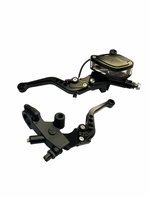 RAYANA HYDRAULIC BREAK AND CLUTCH LEVER SET ( ADJUSTABLE BRAKE AND CLUTCH LEVERS )