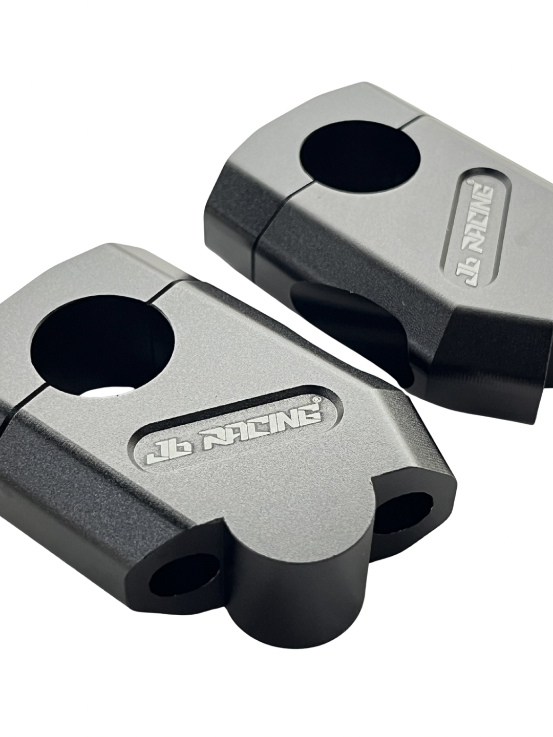 JB RACING RISER UNIVERSAL BLACK ANGULAR