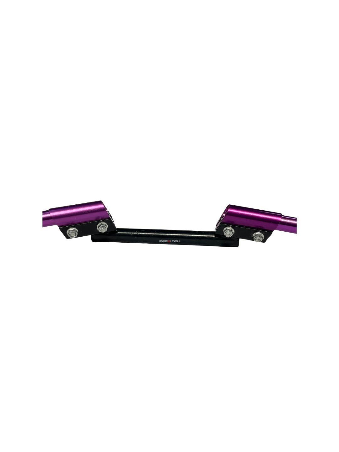 3 Piece Handle in purple color, designed for motorcycles, providing a sturdy, customizable handlebar setup that enhances grip, control, and comfort while adding a vibrant touch to your bike.