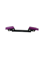 3 Piece Handle in purple color, designed for motorcycles, providing a sturdy, customizable handlebar setup that enhances grip, control, and comfort while adding a vibrant touch to your bike.