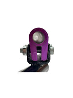 3 Piece Handle in purple color, designed for motorcycles, providing a sturdy, customizable handlebar setup that enhances grip, control, and comfort while adding a vibrant touch to your bike.