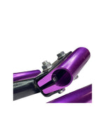 3 Piece Handle in purple color, designed for motorcycles, providing a sturdy, customizable handlebar setup that enhances grip, control, and comfort while adding a vibrant touch to your bike.
