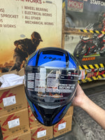 Vega Ranger DX Crew Black M Blue Helmet provides a sleek design with reliable safety and comfort for every ride.