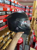 Vega Sonic TF Black Helmet offers a stylish design with durable protection and a comfortable fit for daily rides.