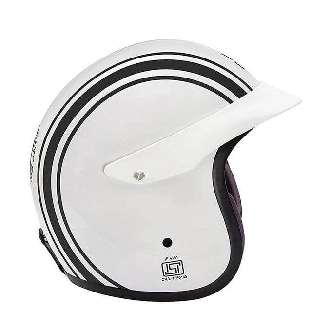 ROYAL ENFIELD OF HELMET GLOSS WHITE