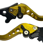 ADJUSTABLE CLUTCH/BRAKE LEVERS GOLD
