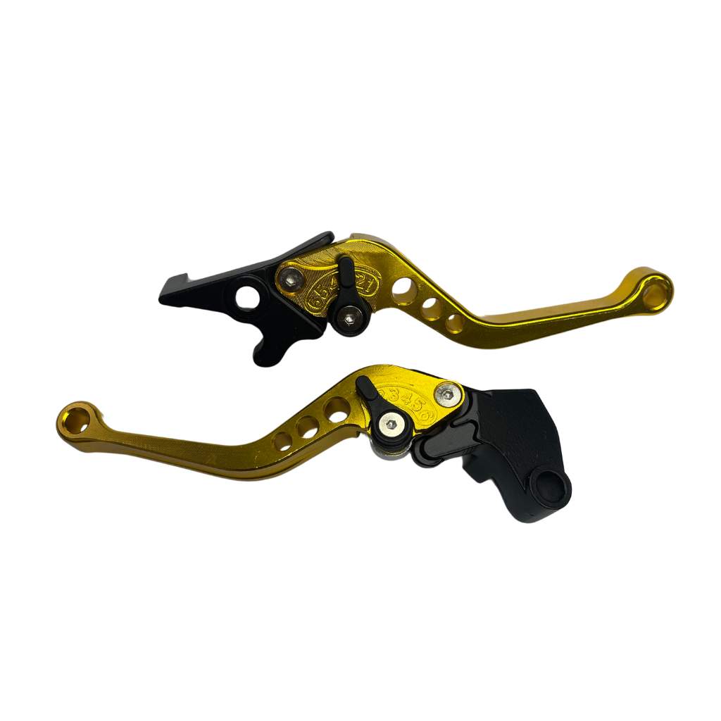 ADJUSTABLE CLUTCH/BRAKE LEVERS GOLD
