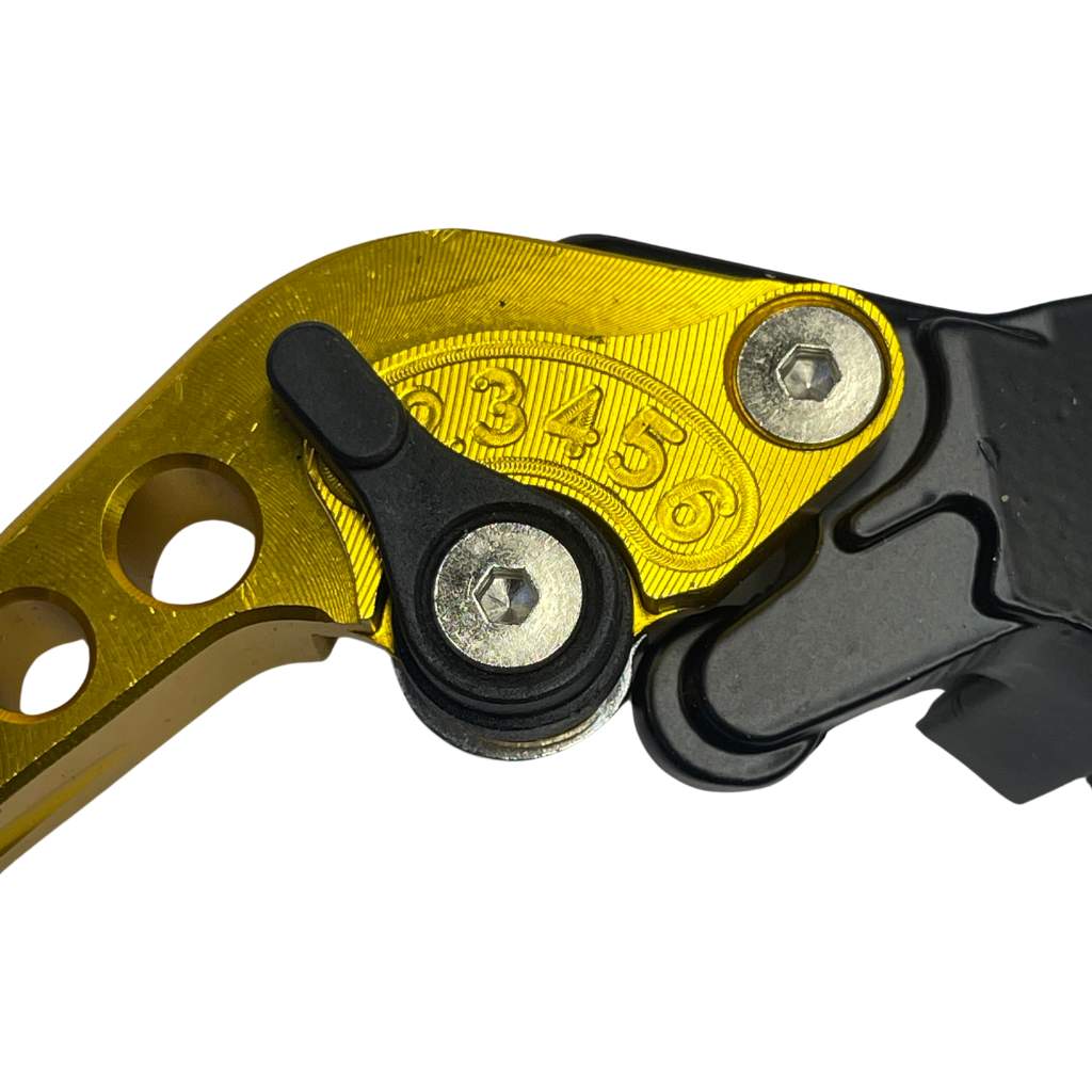 ADJUSTABLE CLUTCH/BRAKE LEVERS GOLD