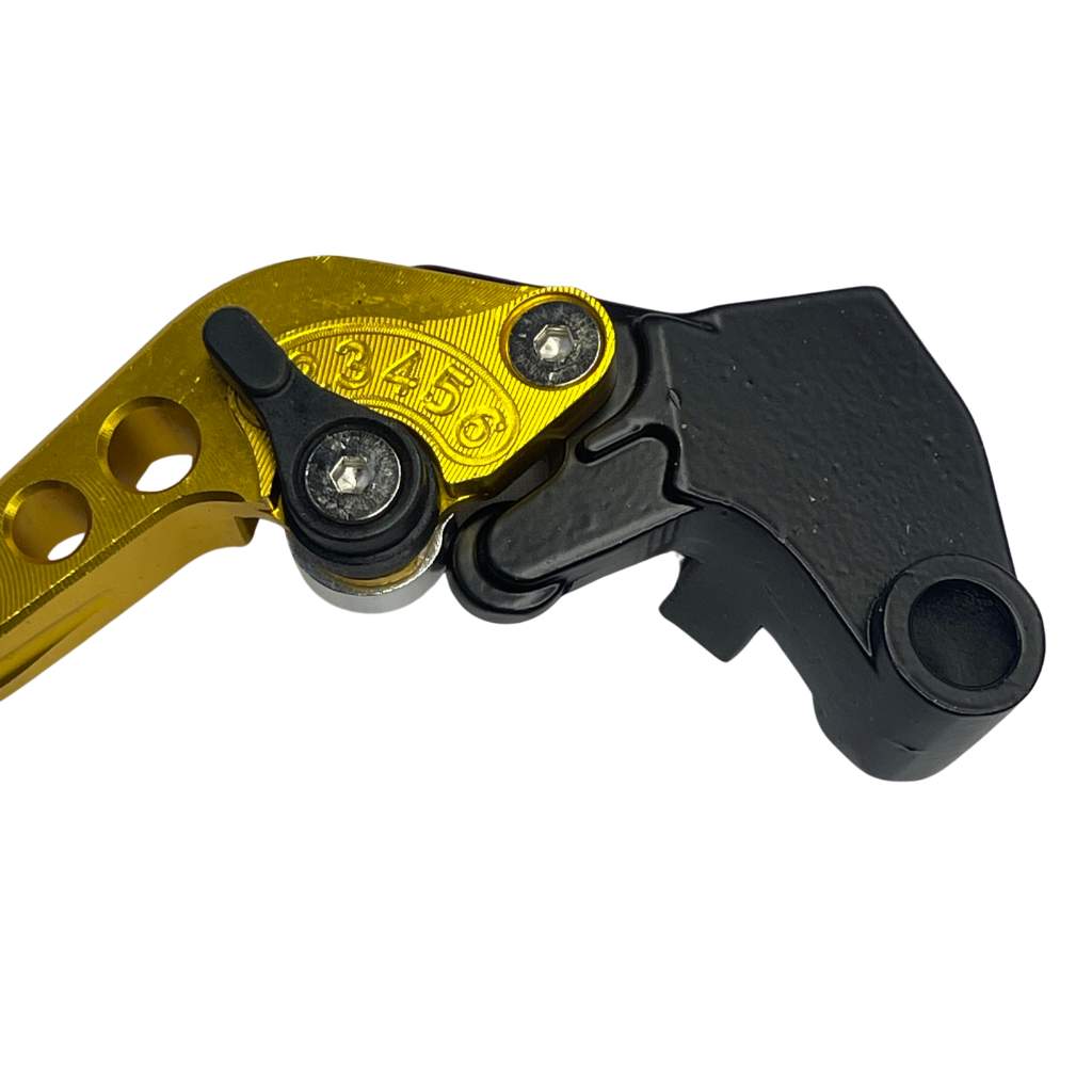 ADJUSTABLE CLUTCH/BRAKE LEVERS GOLD
