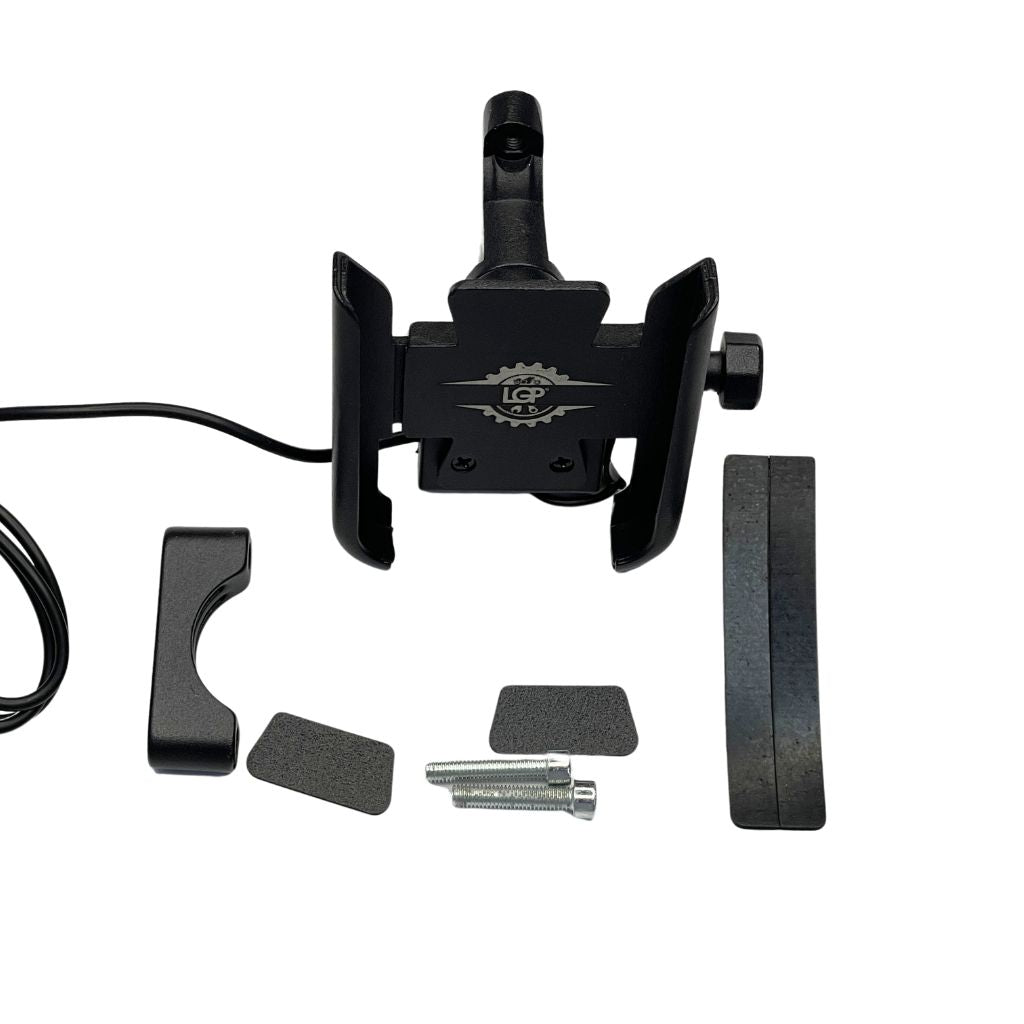 METAL MOBILE HOLDER WITH USB