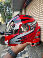 Studds Trooper D2 Black N4 Grey Helmet offers a stylish and sturdy design with advanced safety features for a secure and comfortable ride.