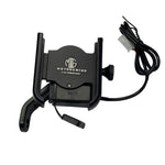 METAL MOBILE HOLDER WITH USB (mirror fitting)