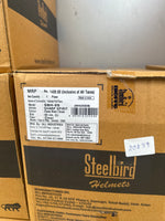 Steelbird SBH 25 Sharp Spirit Glossy Black/Green Helmet combines safety with a sleek design, offering comfort and durability for riders.