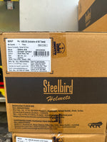 Steelbird SBH 25 Sharp Spirit Glossy Black/Red Helmet combines safety with a sleek design, offering comfort and durability for riders.