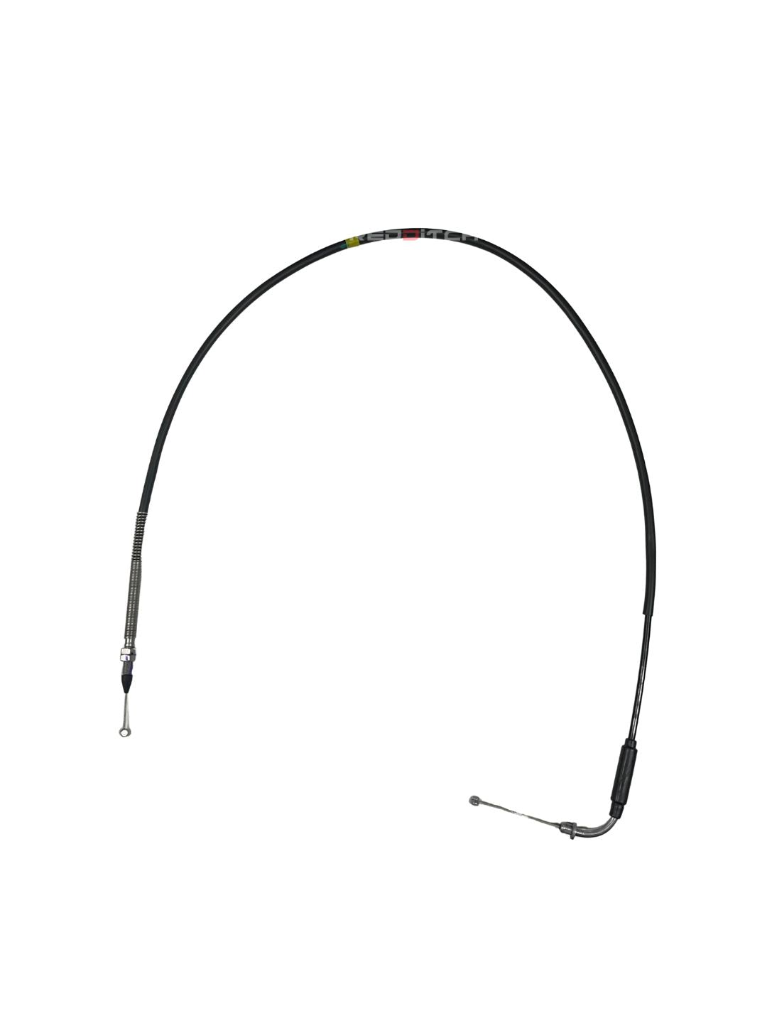 THROTTLE CABLE ASSY (Part No: 1100230/C) – High-quality throttle cable assembly designed for smooth acceleration and precise control. Ensures durability, flexibility, and reliable performance. Available at the **best motor accessory shop in India**.