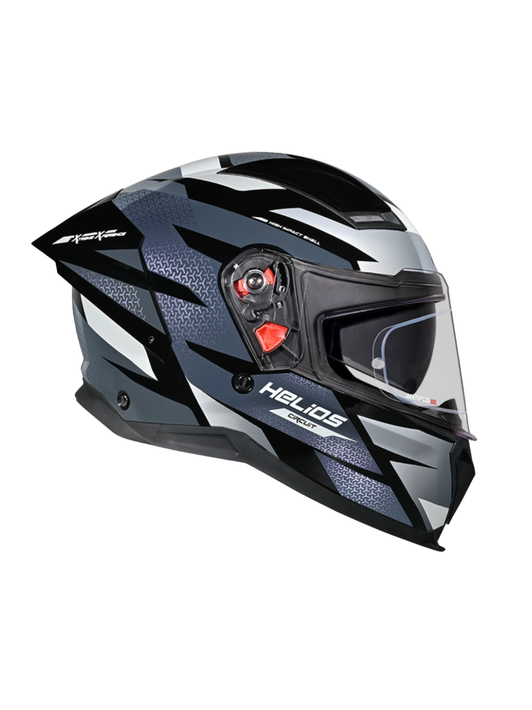 STUDDS HELIOS D2 CIRCUIT BLACK CHAMELEON GREY/PINK N4 GREY