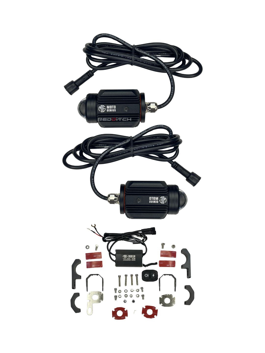 The Moto Genius DK 16 Fog Light delivers powerful illumination for enhanced visibility during night rides and foggy conditions. Durable and easy to install, it’s perfect for adventure enthusiasts.