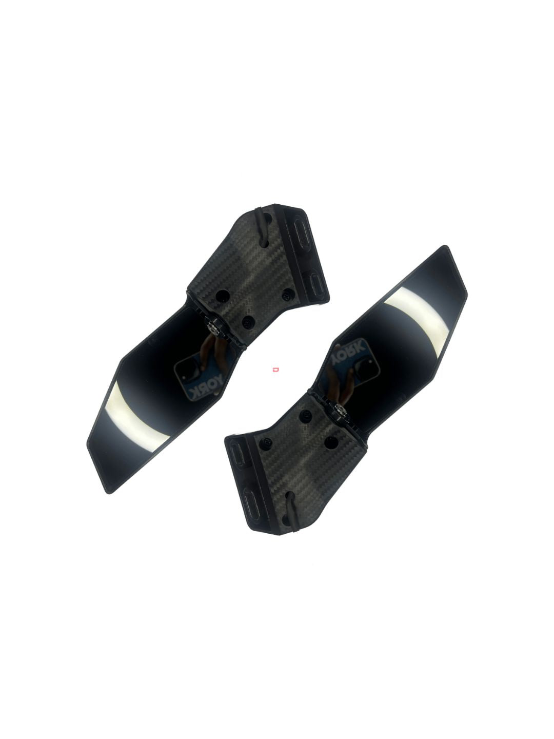 Stealth Mirror, a sleek and compact motorcycle mirror designed for a modern, minimalist look. It provides excellent visibility while enhancing the bike's aesthetics with a stylish, low-profile design