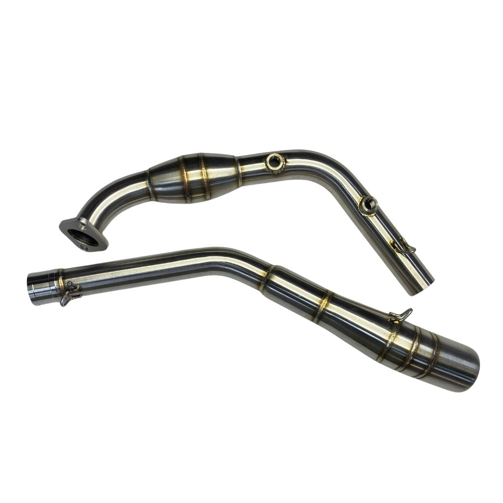 R15 V3/V4/M/MT-15 BENDPIPE WITH CONVERTER BS6