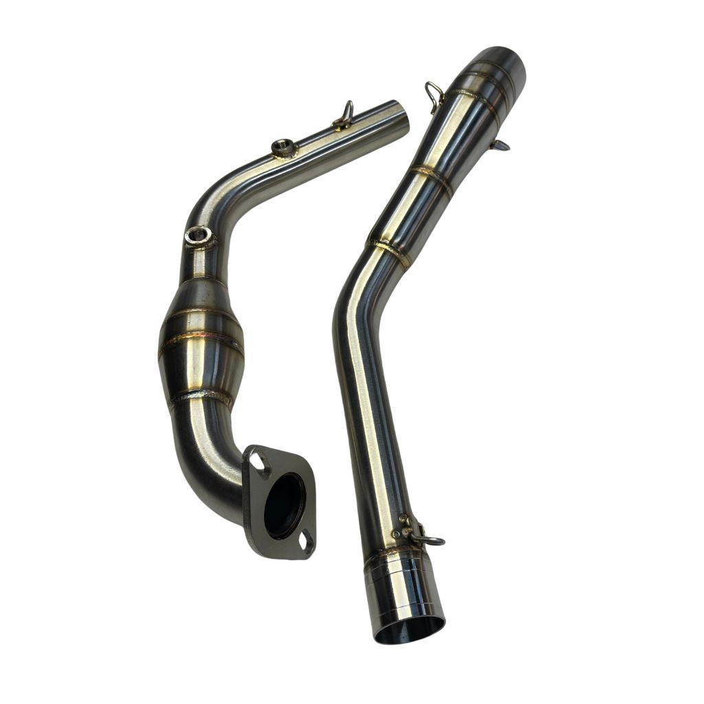 R15 V3/V4/M/MT-15 BENDPIPE WITH CONVERTER BS6