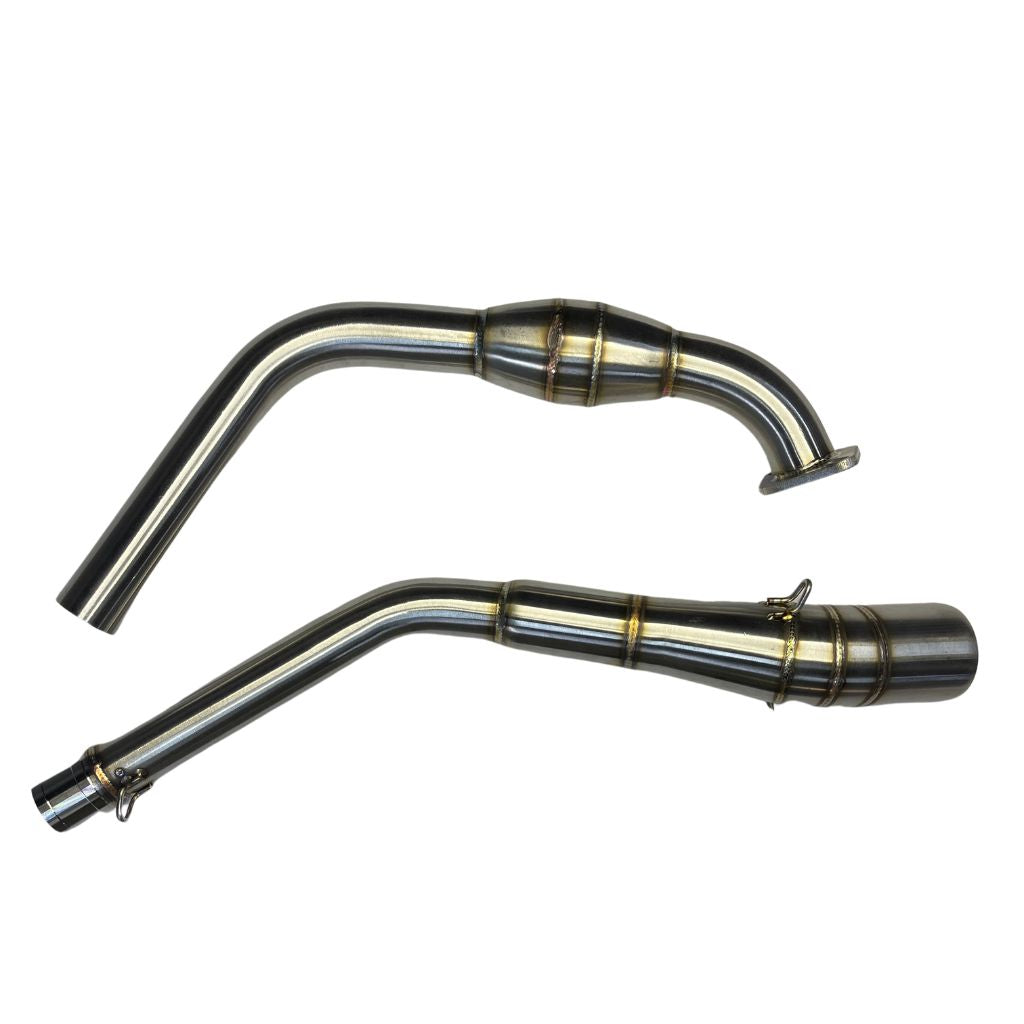 R15 V3/V4/M/MT-15 BENDPIPE WITH CONVERTER BS6