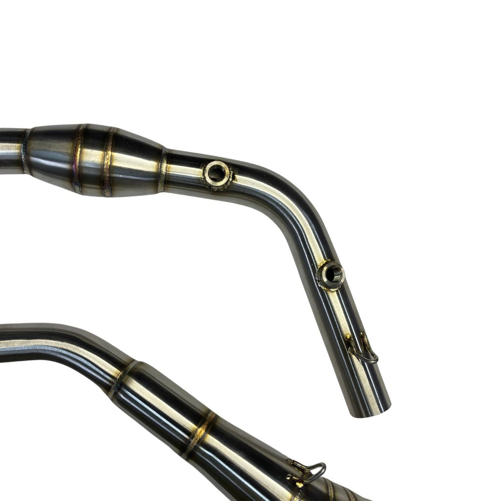 R15 V3/V4/M/MT-15 BENDPIPE WITH CONVERTER BS6