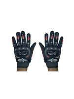 Alpinestars Hand Gloves – Premium motorcycle gloves designed for superior protection and comfort. Crafted with high-quality materials, these gloves offer excellent grip, durability, and abrasion resistance. Perfect for long rides and daily commutes, they provide enhanced safety while maintaining flexibility and style. Suitable for all weather conditions.