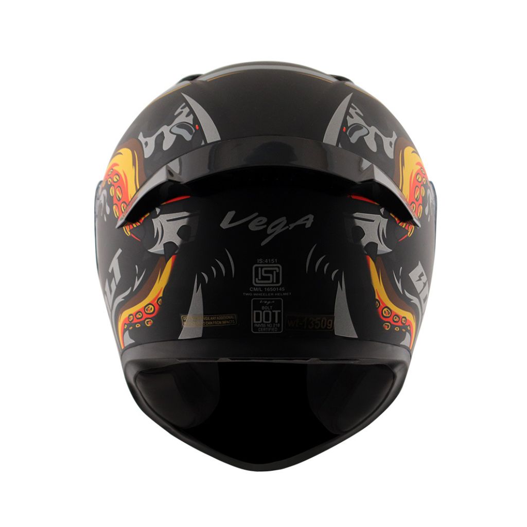 VEGA BOLT OCTOPUS GLOSSY BLACK - Team Redditch