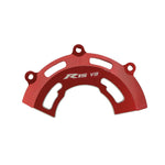 R15 V3 Engine Guard in red color, offering robust protection for the engine and lower body while adding a stylish touch to your motorcycle.