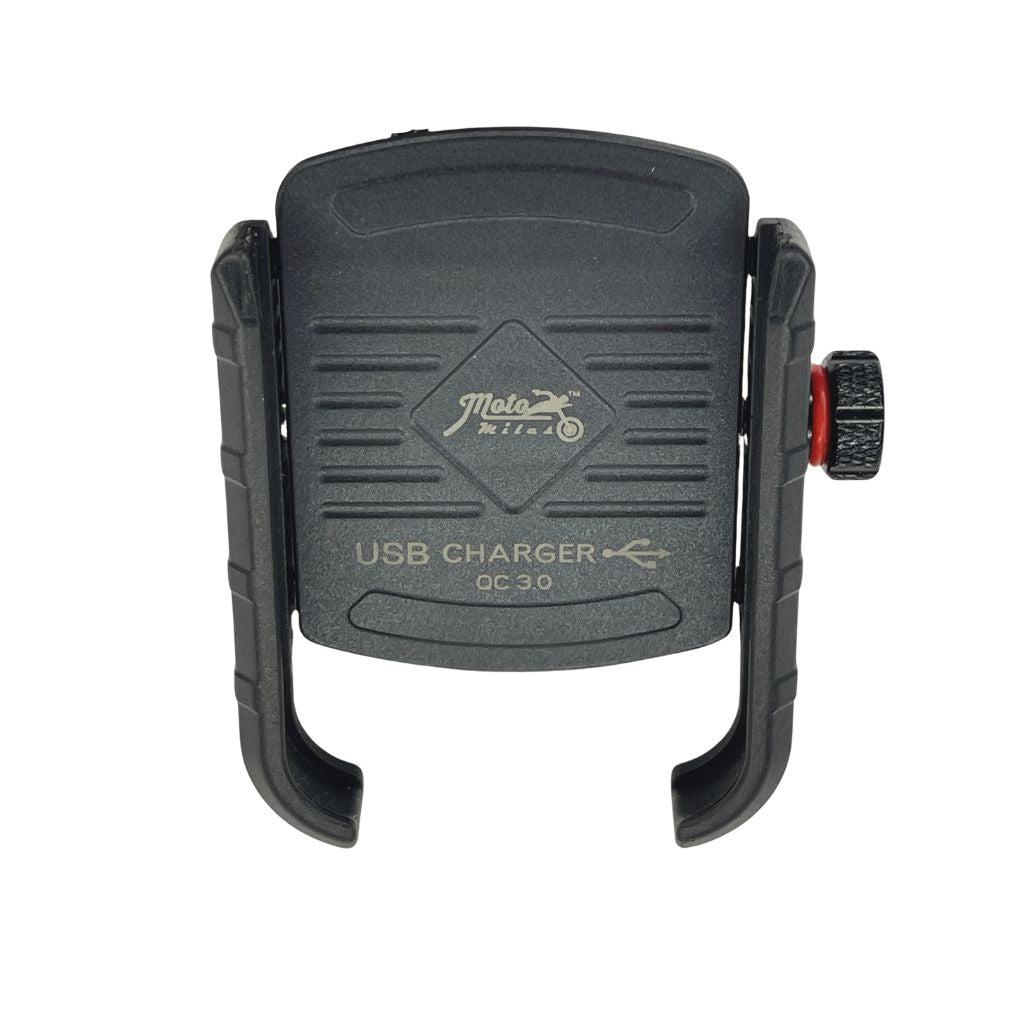 M8 MOBILE HOLDER WITH FAST CHARGER /BSDDP/MOTO MILES