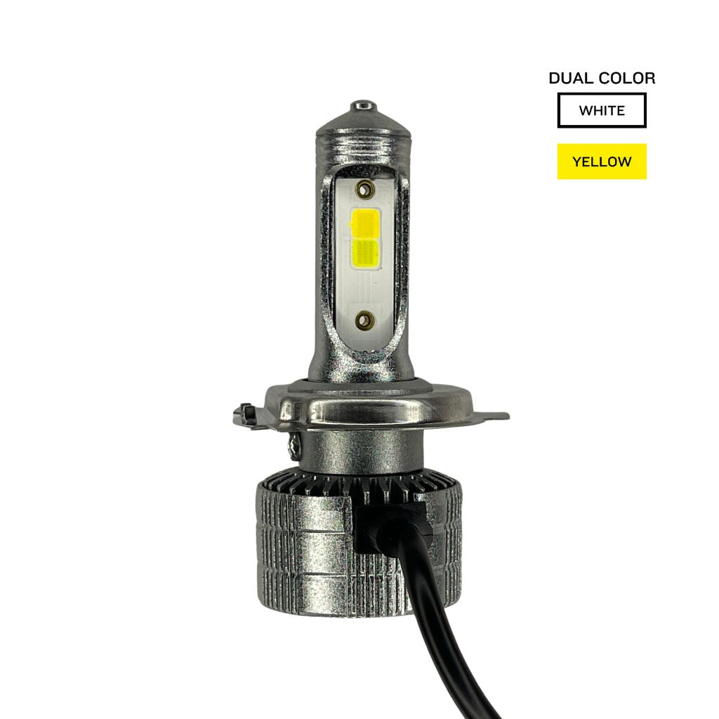 CYT LED HEADLIGHT BULB WHITE/YELLOW