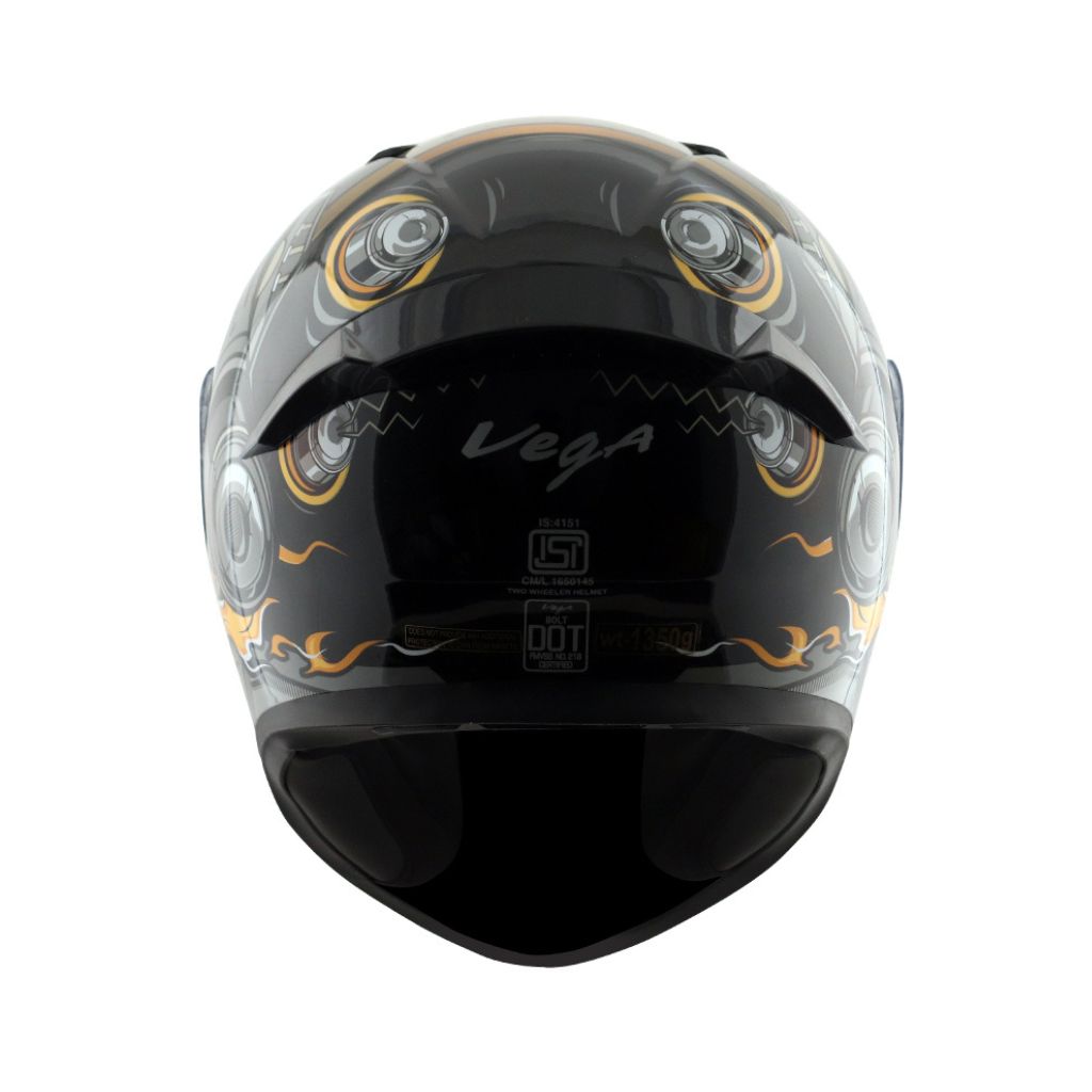 VEGA BOLT SUPERHERO GLOSSY BLACK - Team Redditch