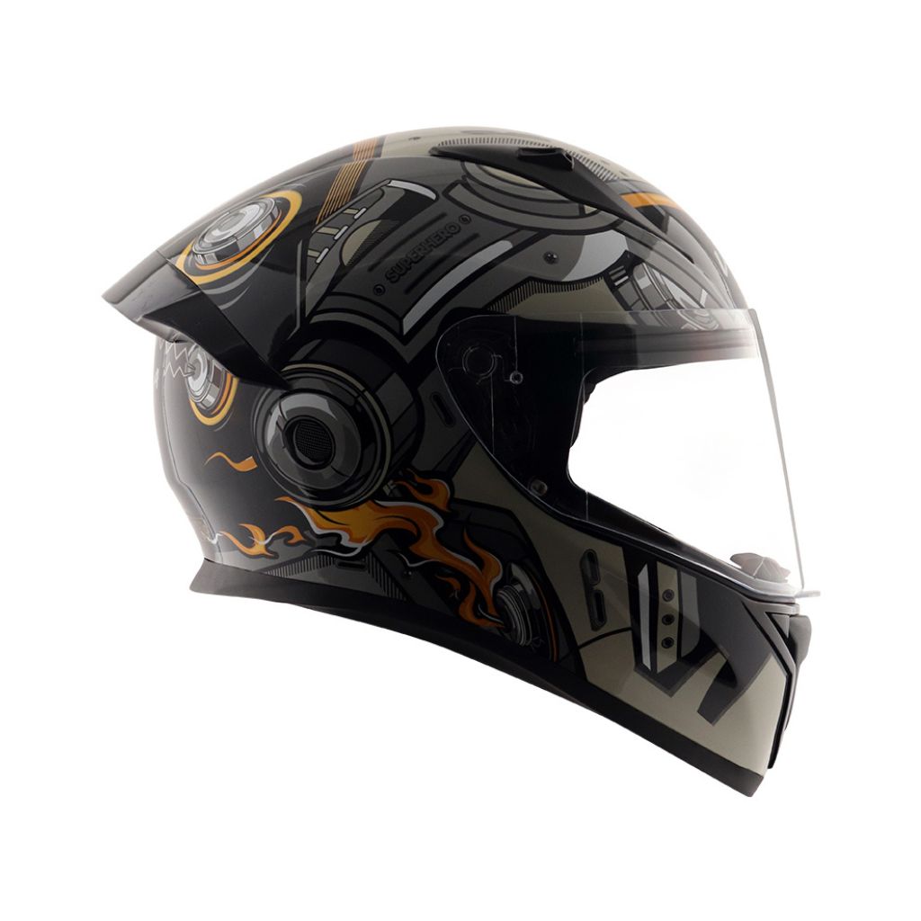 VEGA BOLT SUPERHERO GLOSSY BLACK - Team Redditch