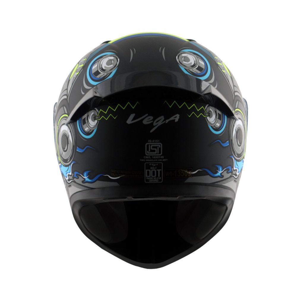 VEGA BOLT SUPERHERO GLOSSY BLACK NEON - Team Redditch