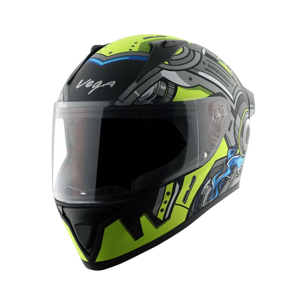 VEGA BOLT SUPERHERO GLOSSY BLACK NEON - Team Redditch