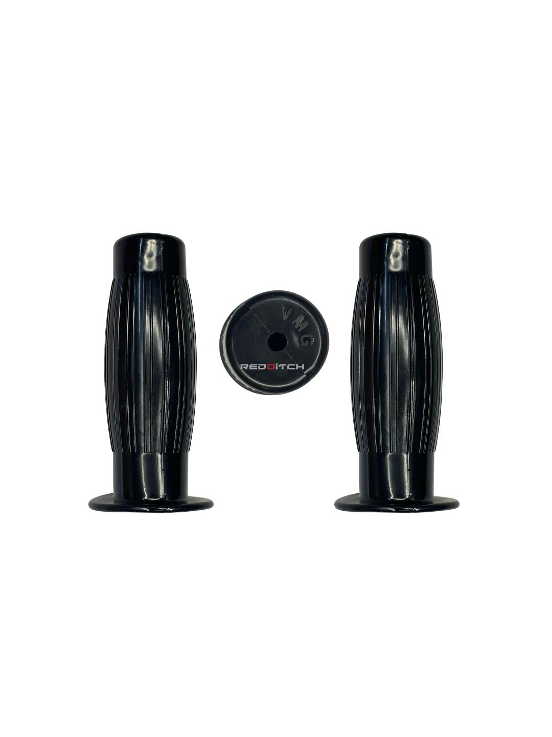 Anti-Slip Retro Handgrip 2.0 in black, designed to provide maximum grip and comfort, enhancing control and stability for a smoother, safer ride.