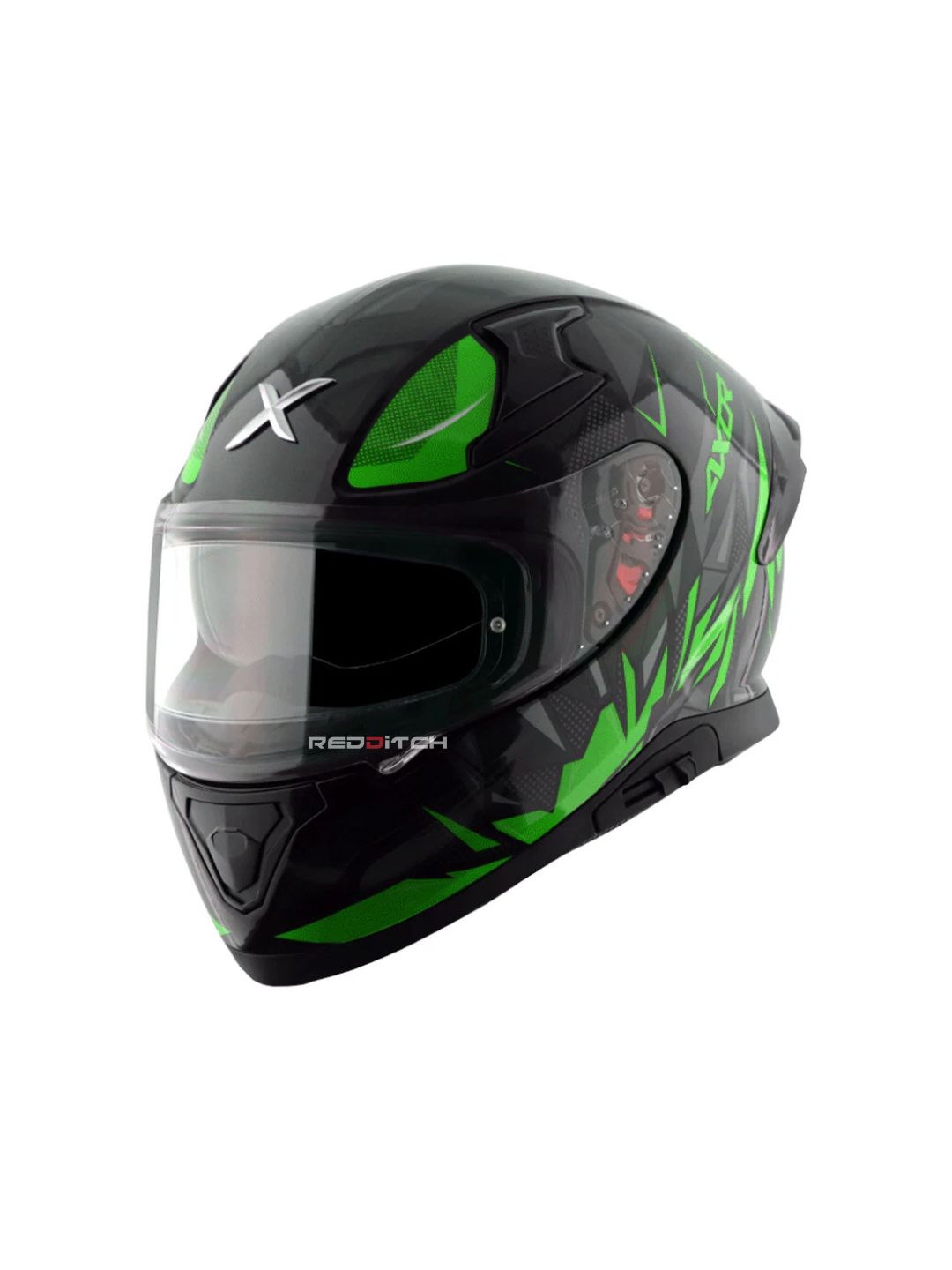 Axor Apex Hunter Motorcycle Helmet featuring a bold design, advanced safety features, and an aerodynamic shell for enhanced protection and style on every ride