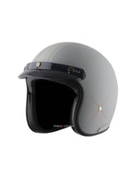AXOR Retro Jet Open Face Helmet, a stylish and classic open-face helmet offering great comfort and protection, designed with a retro look for urban riders, featuring a lightweight build and excellent ventilation.