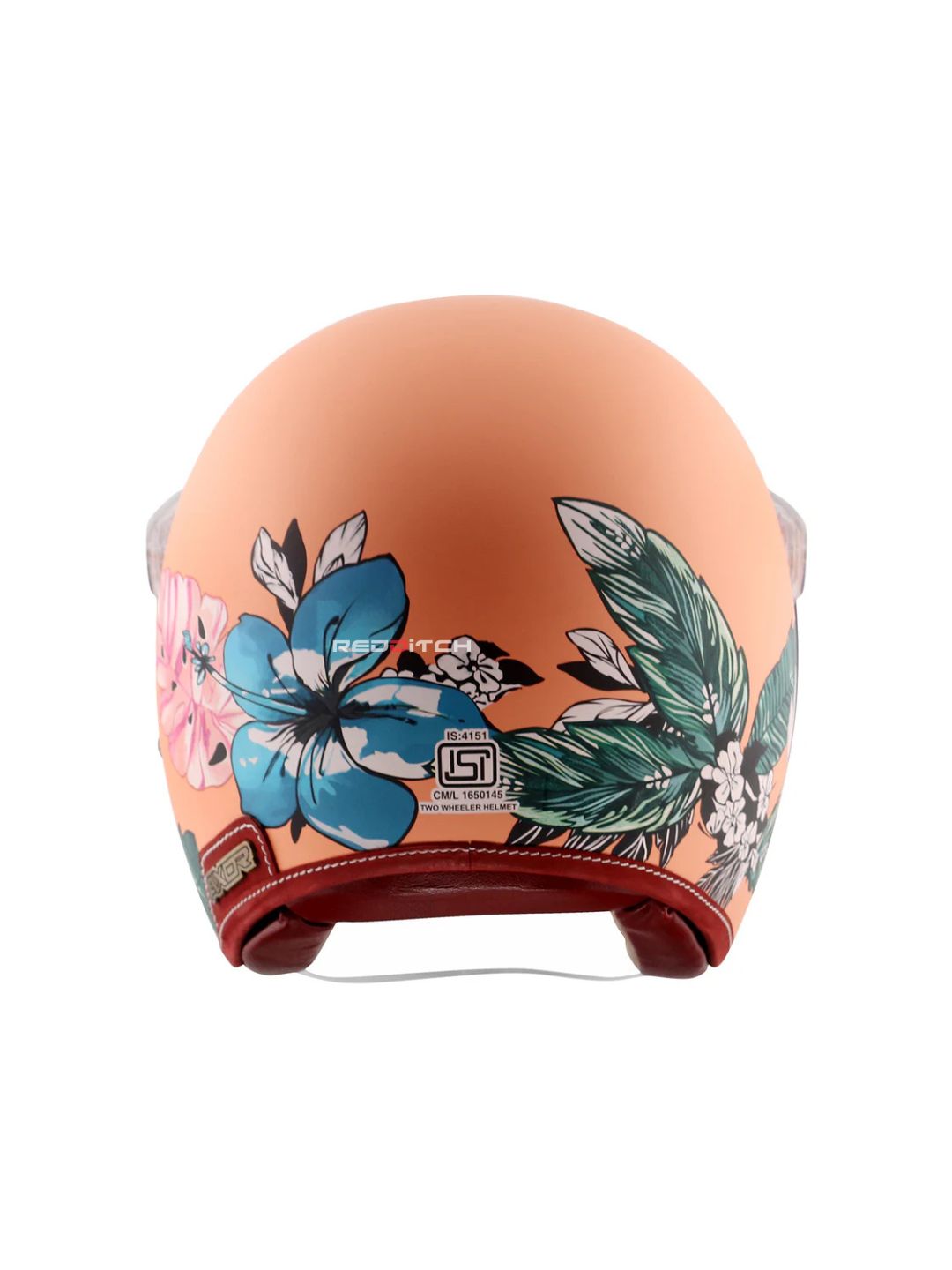 AXOR Retro Jet Open Face Helmet, a stylish and classic open-face helmet offering great comfort and protection, designed with a retro look for urban riders, featuring a lightweight build and excellent ventilation.