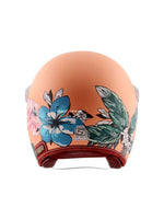 AXOR Retro Jet Open Face Helmet, a stylish and classic open-face helmet offering great comfort and protection, designed with a retro look for urban riders, featuring a lightweight build and excellent ventilation.